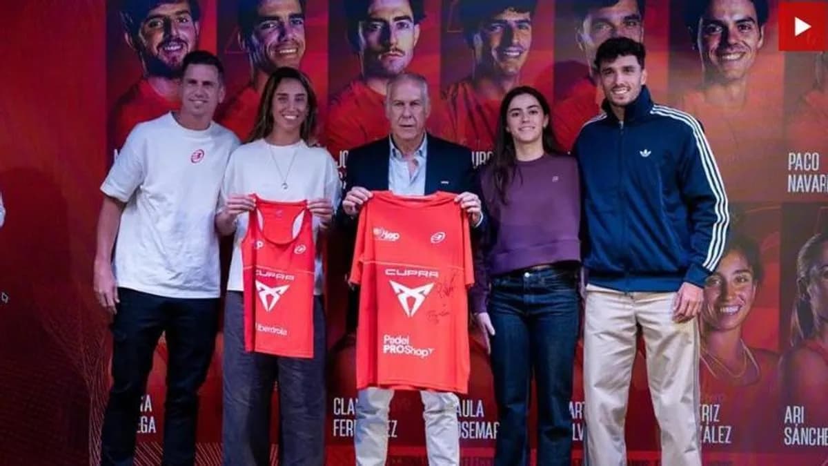 España presenta su selección para el Mundial de pádel 2026 en Catar
