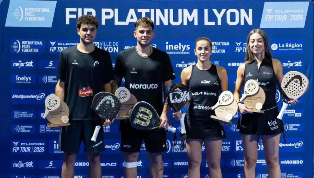 Guerrero y Leal se coronan en el FIP Platinum de Lyon tras remontar a Stupaczuk y Sanz